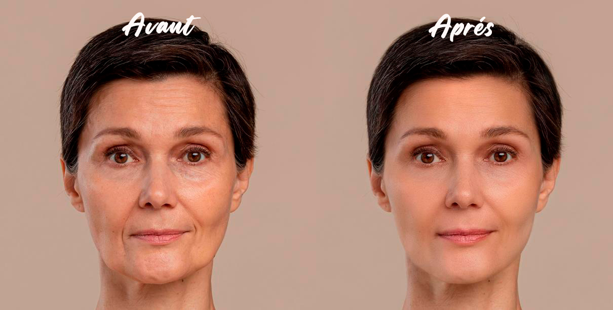 Résultat de l'injection du botox avant et apres alger